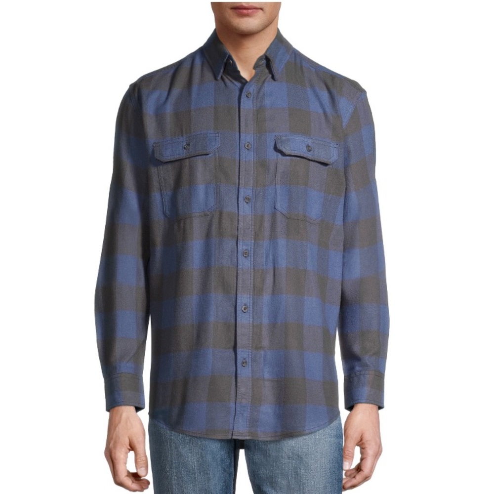 George Men's Super Soft Flannel Shirt